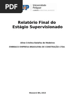 RELATORIO Final Estagio Aline