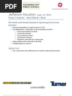 J/H Update: June 14, 2013