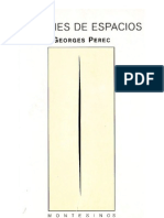 Perec, George. Especies de Espacios. Barcelona, Literatura y Ciencia, 2001 PDF