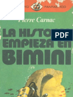 Carnac, Pierre - La Historia Empieza en Bimini