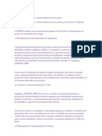 Áreas de Conhecimento em Gerenciamento de Projetos