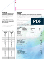 Hoja de Datos R-410a Segun Honeywell