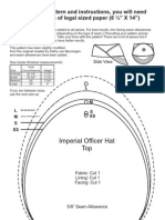 Imperial Hat Pattern