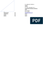 Ifact Maintenance Details - Pt. Kewalram Indonesia