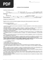 Contract Scoala de Soferi