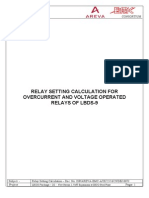 ISP Relay Setting Calculation and Charts 