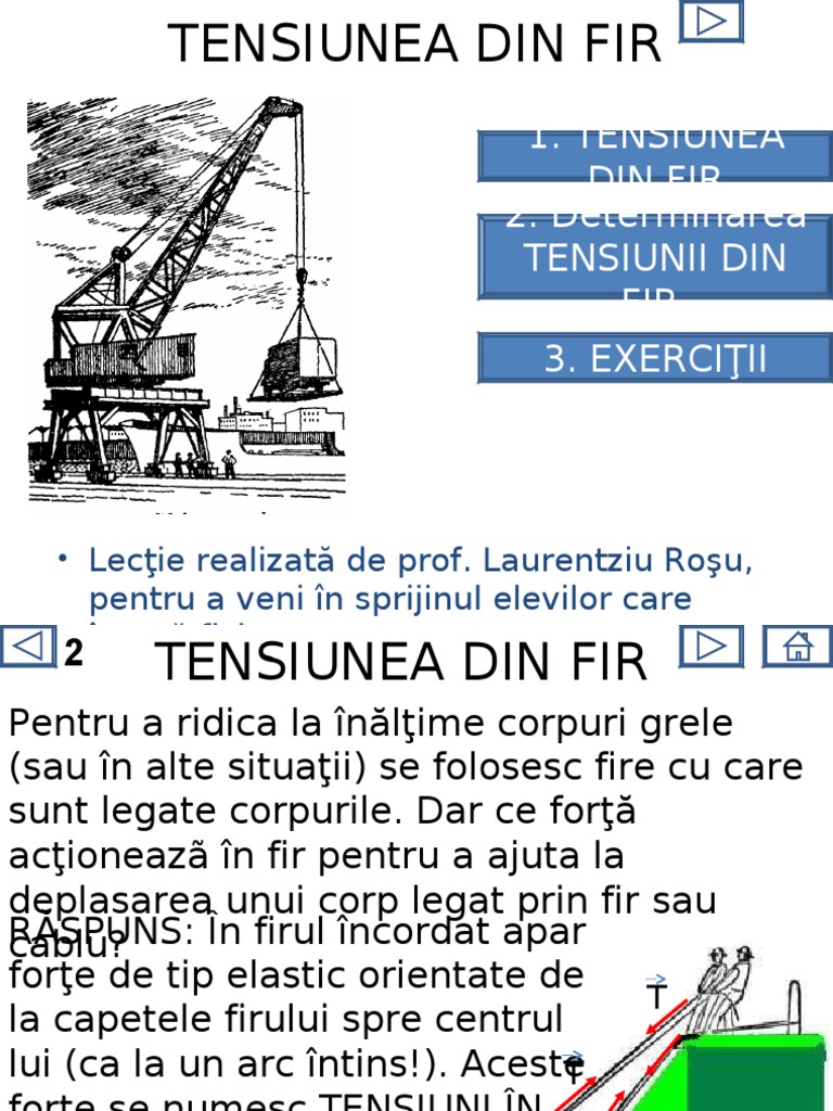 Tensiunea Din Fir