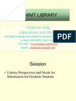 Bcom - Msnimt Library Presentation