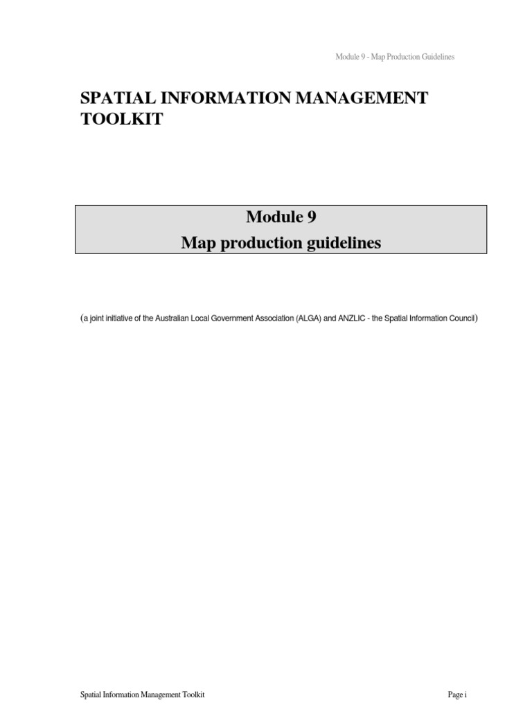 Map Design Guidelines | PDF | Map | Cartography
