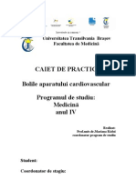 Caiet de Practica in Cardiologie