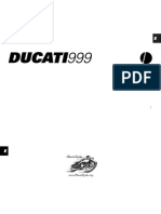 Ducati 999 Owners Maintenance Manual