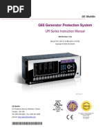 G60 Generator Protection System.