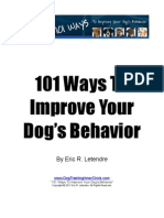 101 ways for a better dog 