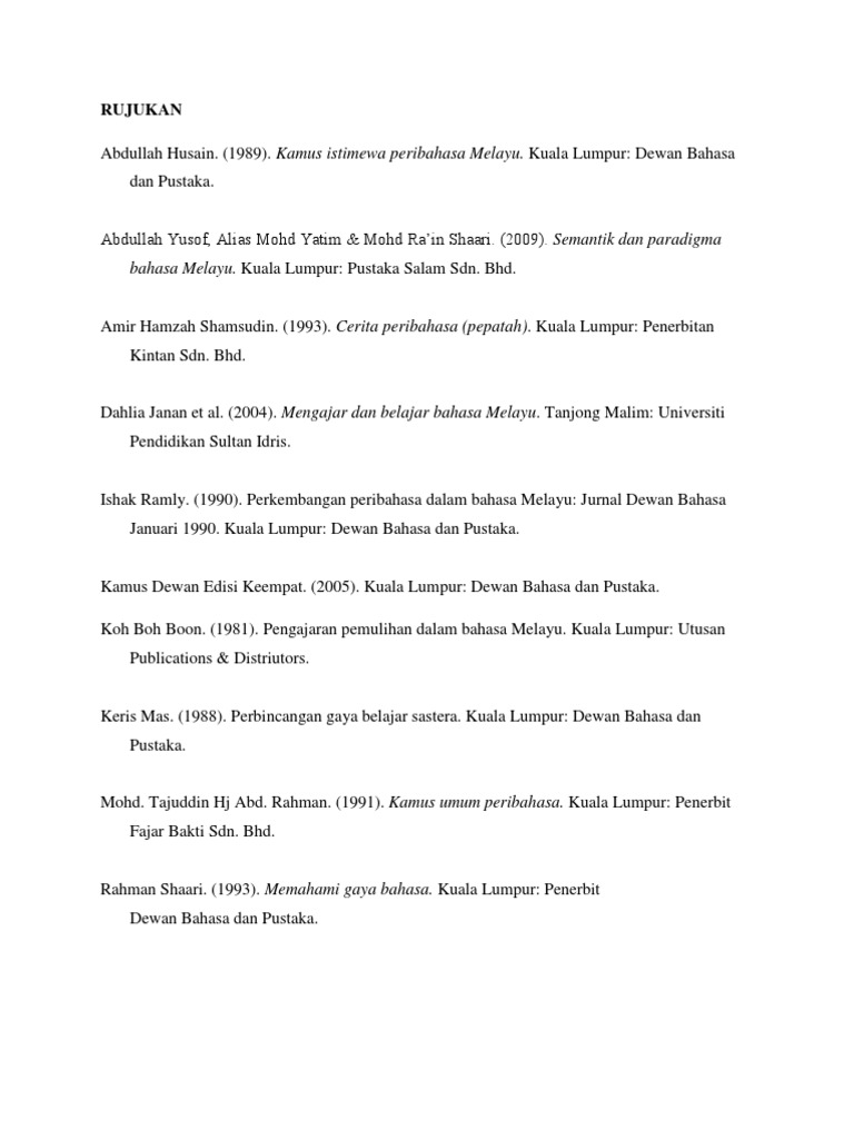 Rujukan BM  PDF
