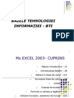 Cursul Excel2003 -Partea 1