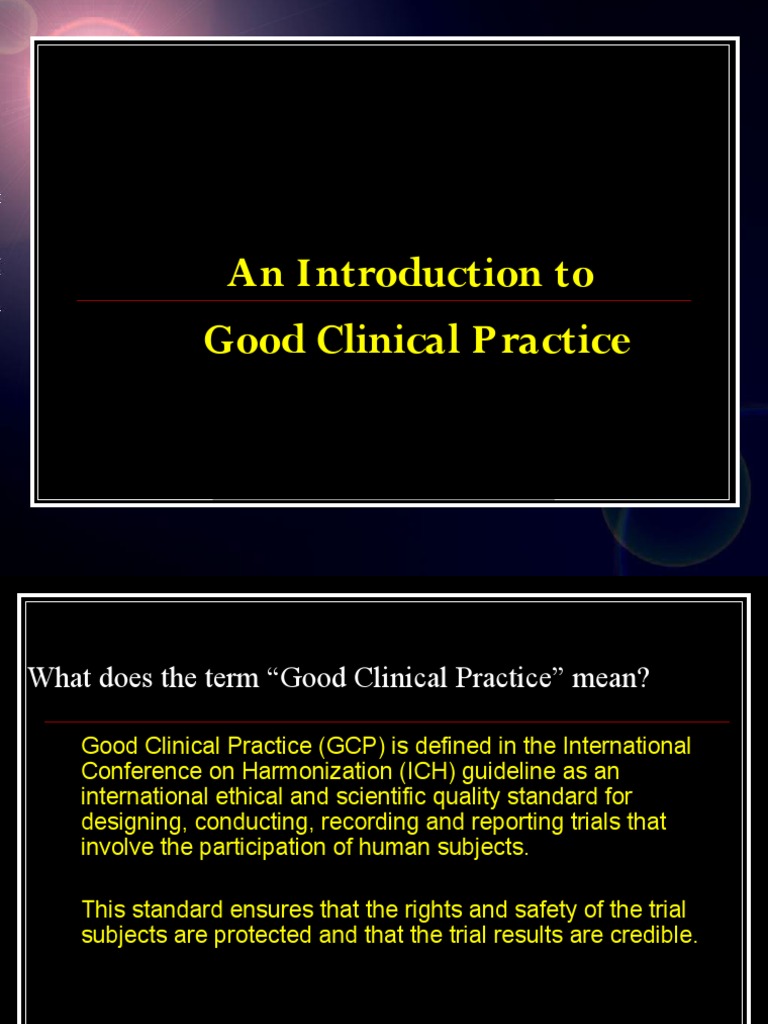 Good Clinical Practices | PDF | Institutional Review Board | Clinical Trial