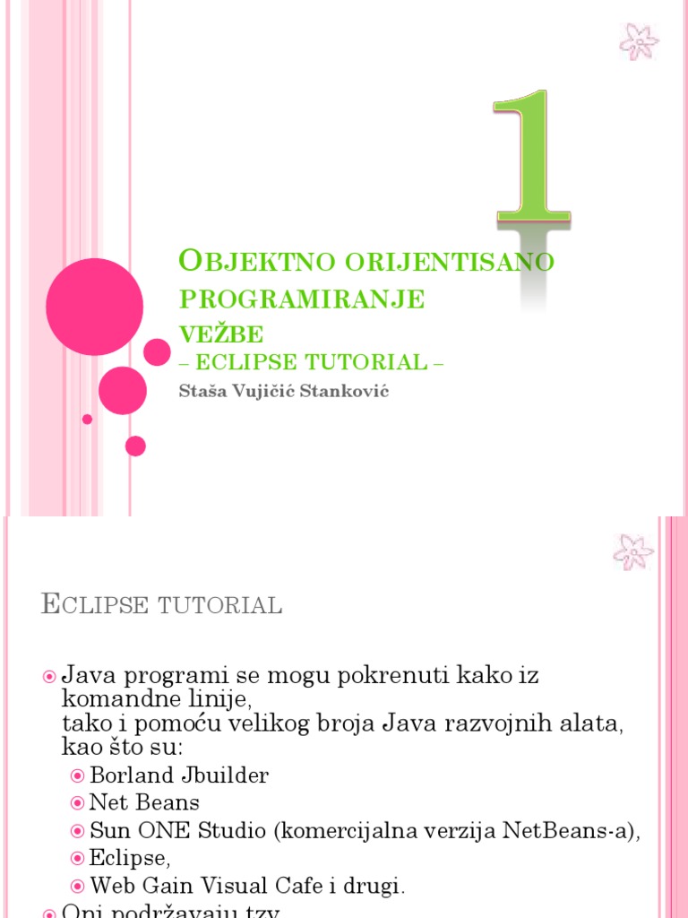 Eclipse Tutorial Dasasd | PDF