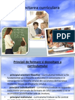 Proiectarea Curriculara