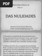 Aula 01 - Nulidades