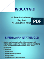 Gangguan Status Gizi