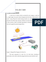 Solar Car - The Report
