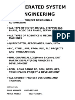 Integerated System Engineering: Agha Khawer 0300-4215416 Abdul Moeez 0323-4221541