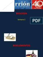 Semana 2 - Bioelementos