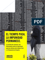 El Tiempo Pasa La Impunidad Permanece Informe_INFORME AMNISTIA