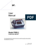 Manual Para El PMM-1 Megger