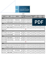 Personal Rugby Championship 2013