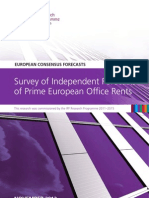 IPF European Consensus Forecast November 2012