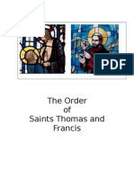 The Order of Saints Thomas and Francis