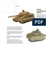 Washed Tank Camouflage