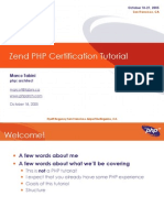 Zend Cert Document