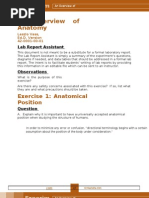Download An Overview of Anatomy by sidro123 SN148550079 doc pdf