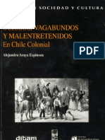 Alejandra Araya Espinoza - Ociosos, Vagabundos y Malentretenidos en Chile Colonial