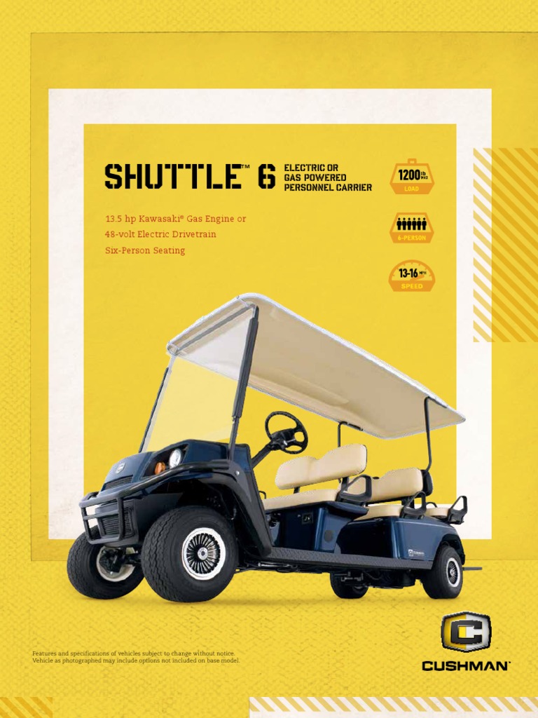 Cushman Shuttle6 82284-G2 0113 | PDF | Suspension (Vehicle) | Vehicles