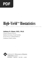 High-Yield Biostatistics 