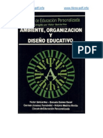 García Hoz Ambiente-Organizacion Diseño Educativo