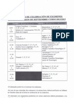 Calendario Septiembre 12-13