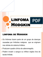linfoma de Hodgkin-SLIDES APRESENTAÇÃO