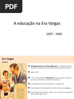 A educação na Era Vargas