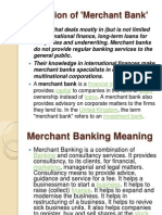 Merchant Banking
