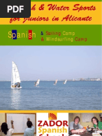 Download Spanish and Water Sports for Juniors in Alicante Spain by Zador Spanish Schools SN14860407 doc pdf