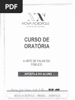 Curso de Oratória - A arte de falar em público