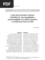 Copa Do Mundo e Jogos Olimpicos