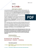 "Stirbt Die Linde - Gesamtprogramm_130828