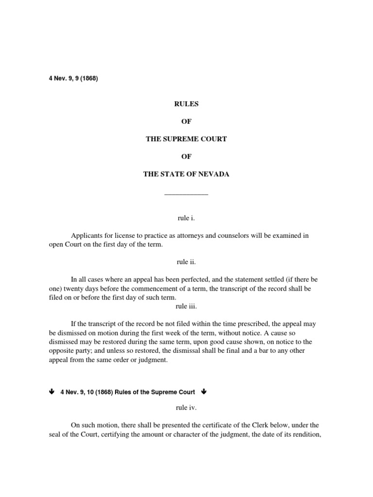 Nevada Reports 1868 (4 Nev.) PDF | PDF | Mortgage Law | Pleading