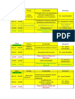 Horario Cardio