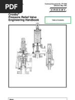 Pressure Relief Valve Engineering Handbook